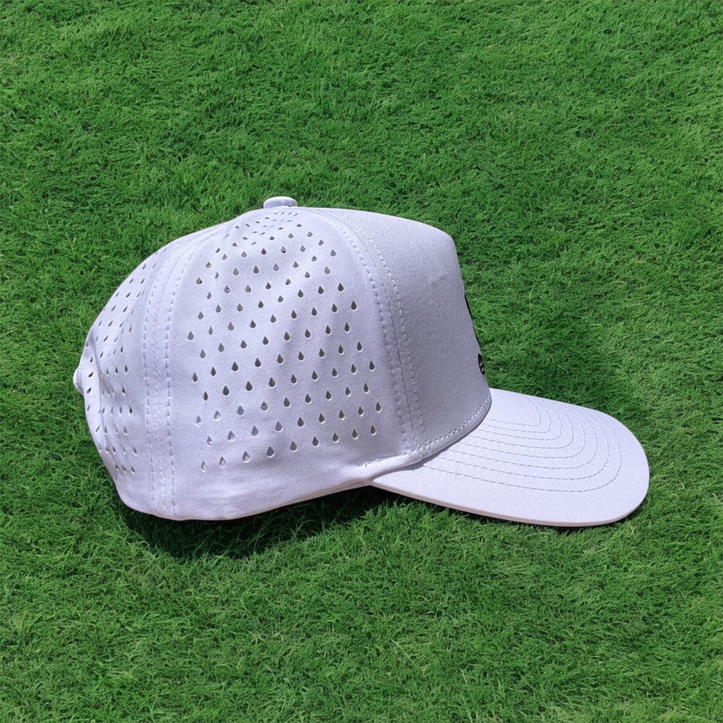 Sunday Greens SnapBack Hat - White