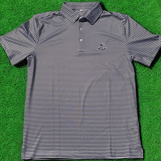 Polo - Black Striped